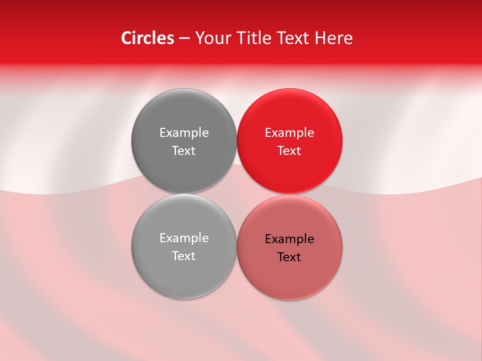 Snow White Glacier PowerPoint Template