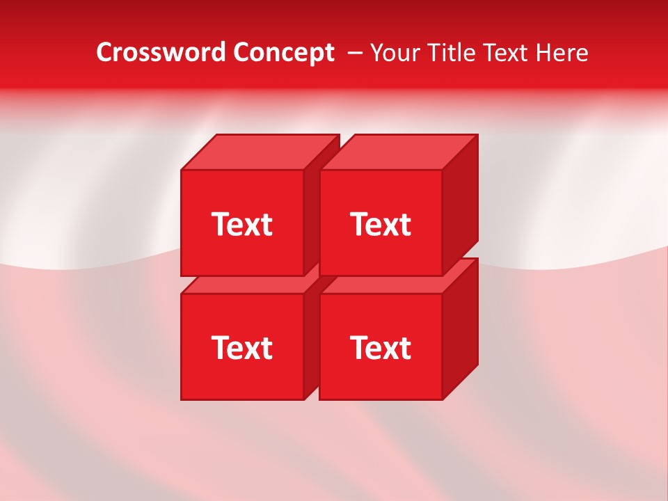 Snow White Glacier PowerPoint Template