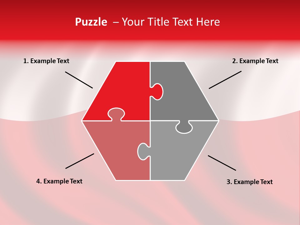 Snow White Glacier PowerPoint Template