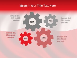 Snow White Glacier PowerPoint Template