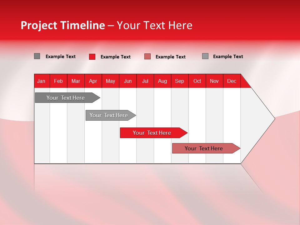 Snow White Glacier PowerPoint Template
