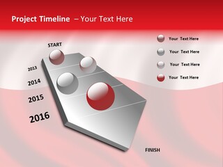 Snow White Glacier PowerPoint Template