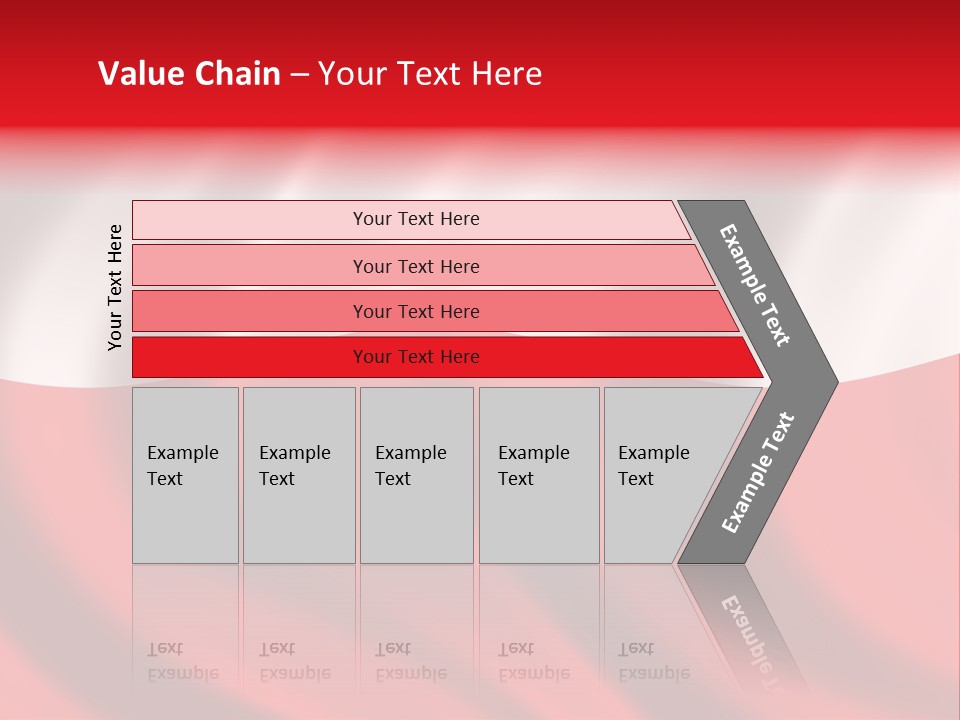 Snow White Glacier PowerPoint Template