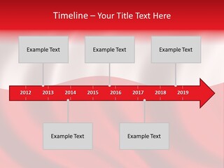 Snow White Glacier PowerPoint Template