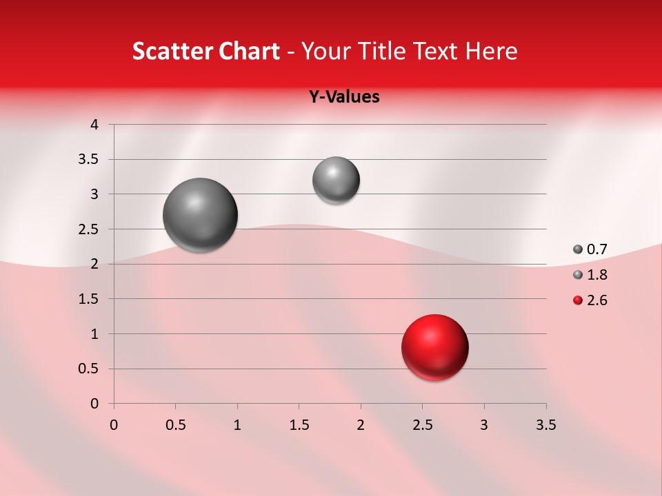 Snow White Glacier PowerPoint Template
