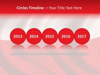 Snow White Glacier PowerPoint Template