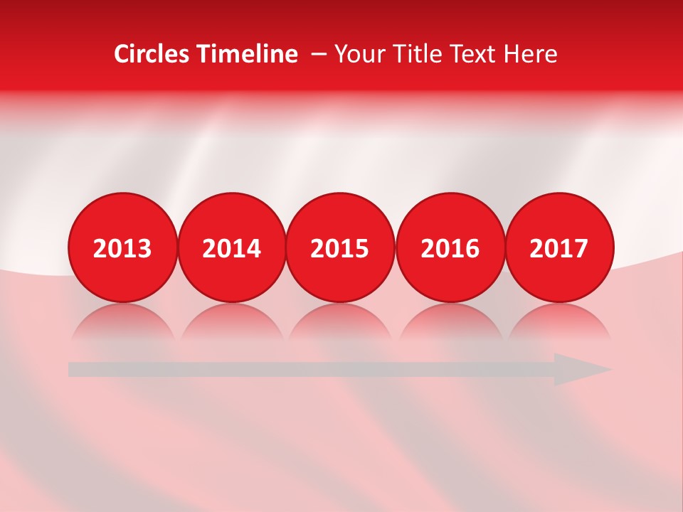 Snow White Glacier PowerPoint Template