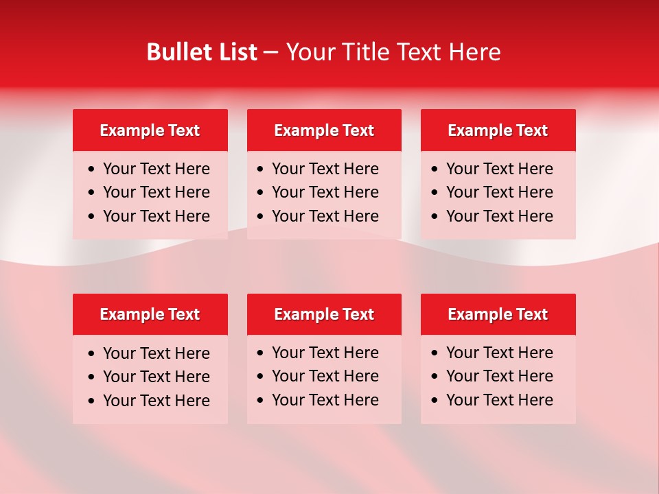 Snow White Glacier PowerPoint Template