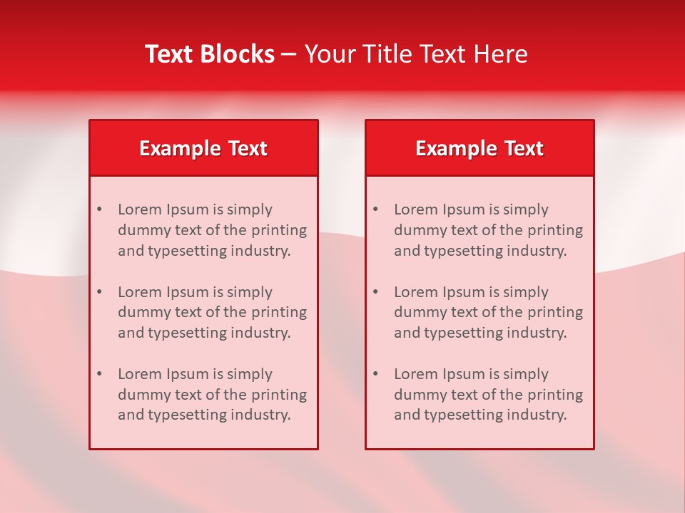 Snow White Glacier PowerPoint Template