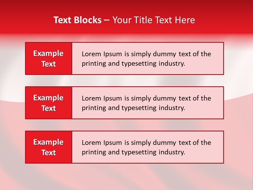 Snow White Glacier PowerPoint Template