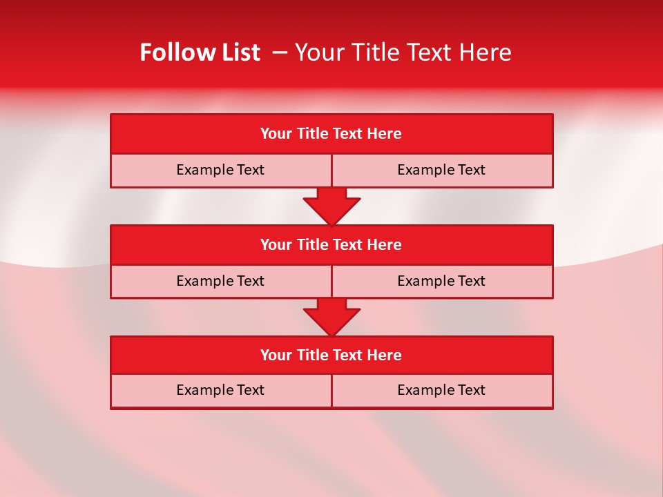 Snow White Glacier PowerPoint Template