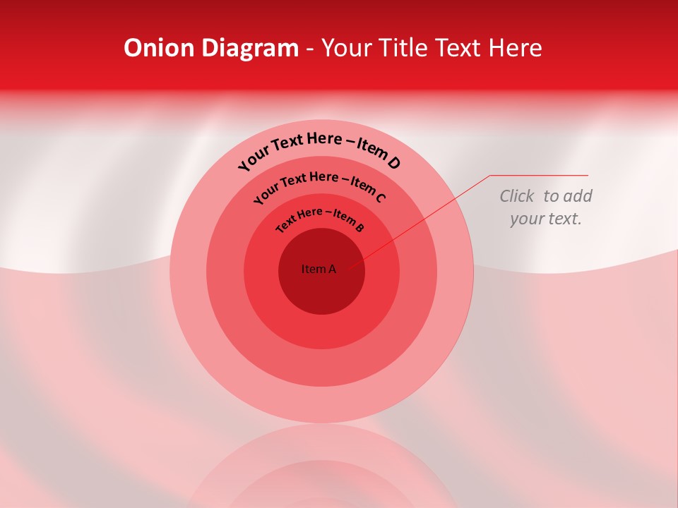 Snow White Glacier PowerPoint Template