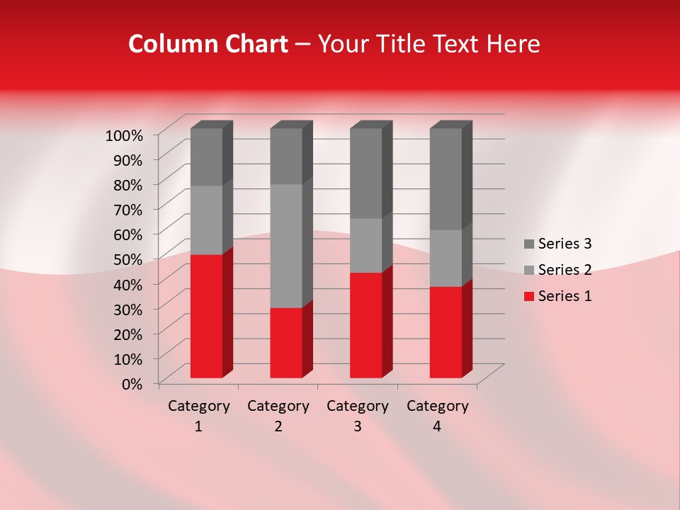 Snow White Glacier PowerPoint Template