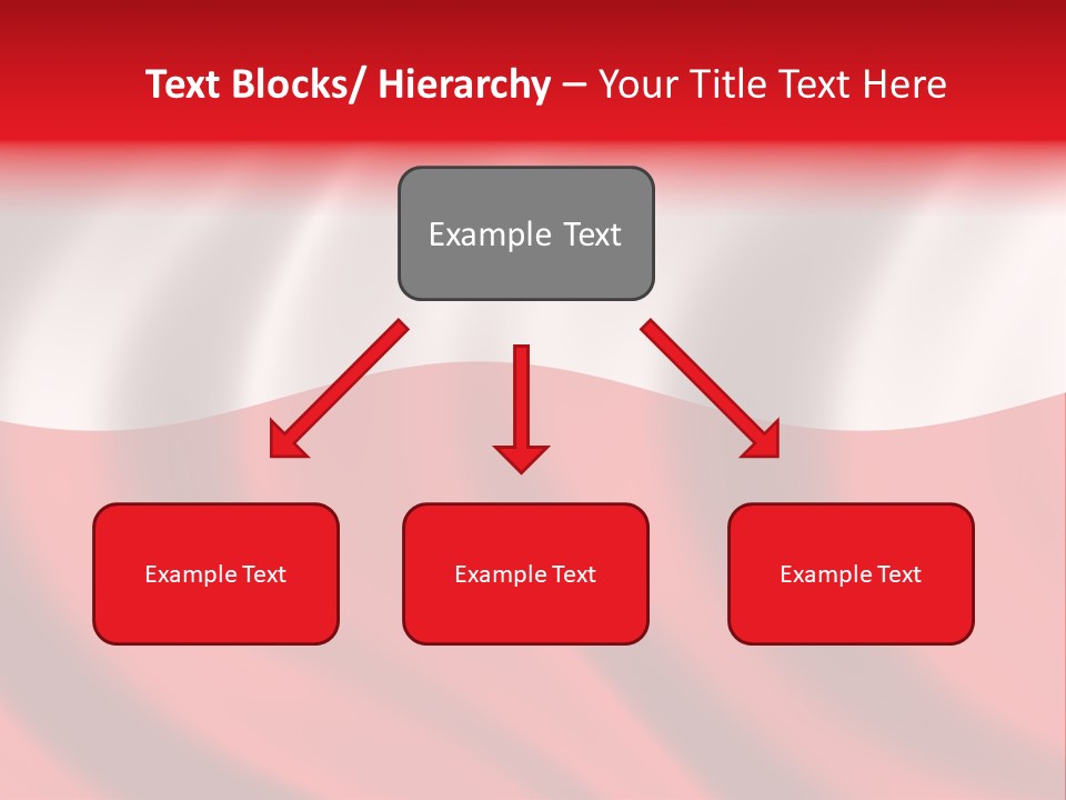 Snow White Glacier PowerPoint Template