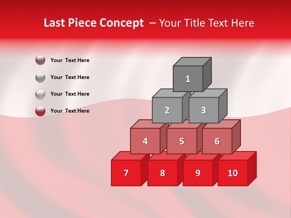 Snow White Glacier PowerPoint Template