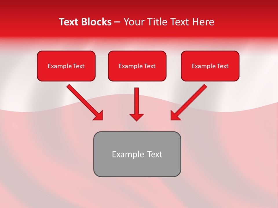 Snow White Glacier PowerPoint Template