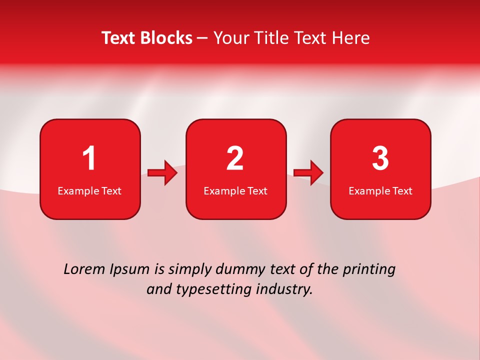 Snow White Glacier PowerPoint Template