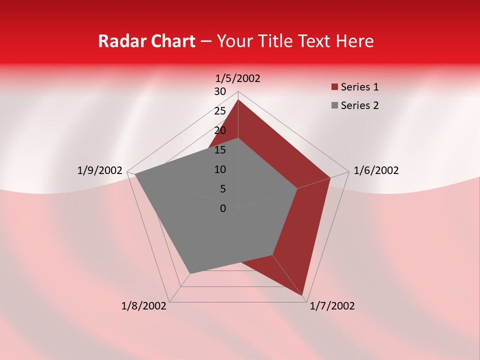 Snow White Glacier PowerPoint Template