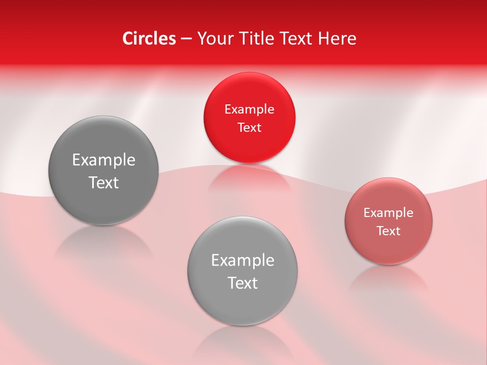 Snow White Glacier PowerPoint Template