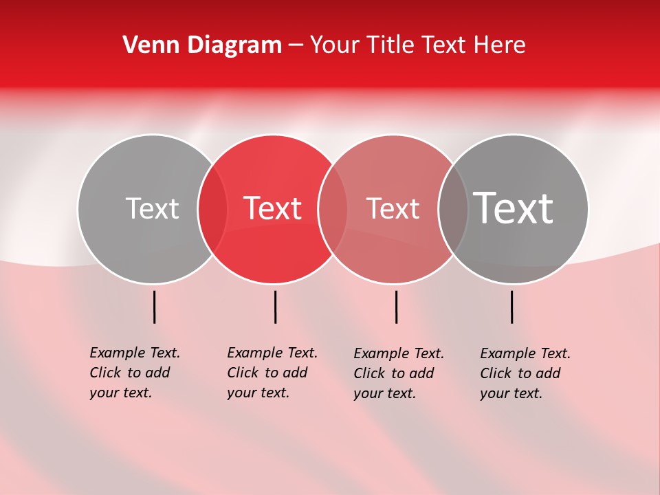 Snow White Glacier PowerPoint Template