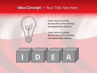 Snow White Glacier PowerPoint Template