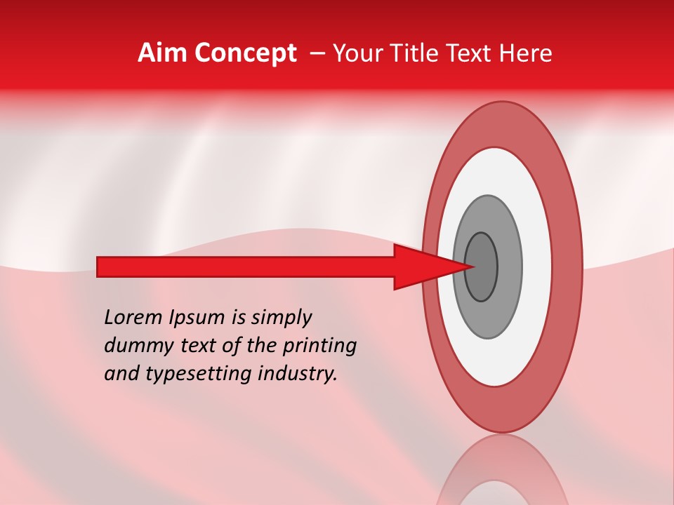 Snow White Glacier PowerPoint Template