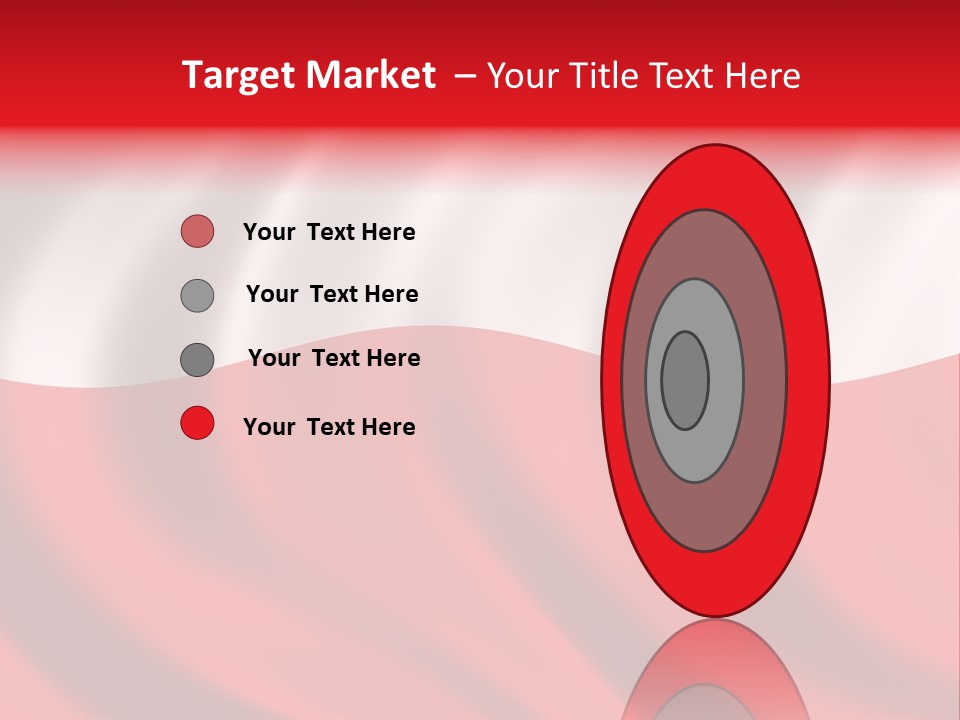 Snow White Glacier PowerPoint Template