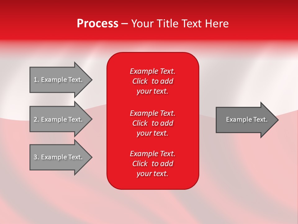Snow White Glacier PowerPoint Template