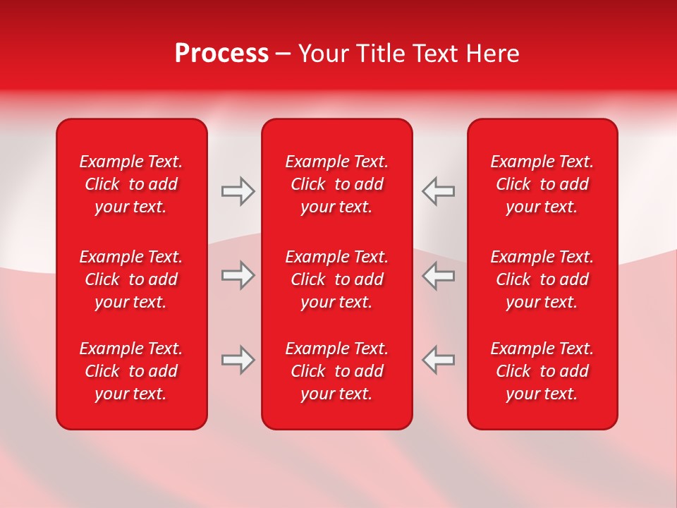 Snow White Glacier PowerPoint Template