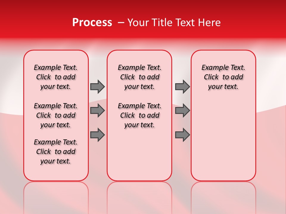 Snow White Glacier PowerPoint Template