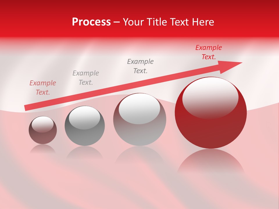 Snow White Glacier PowerPoint Template