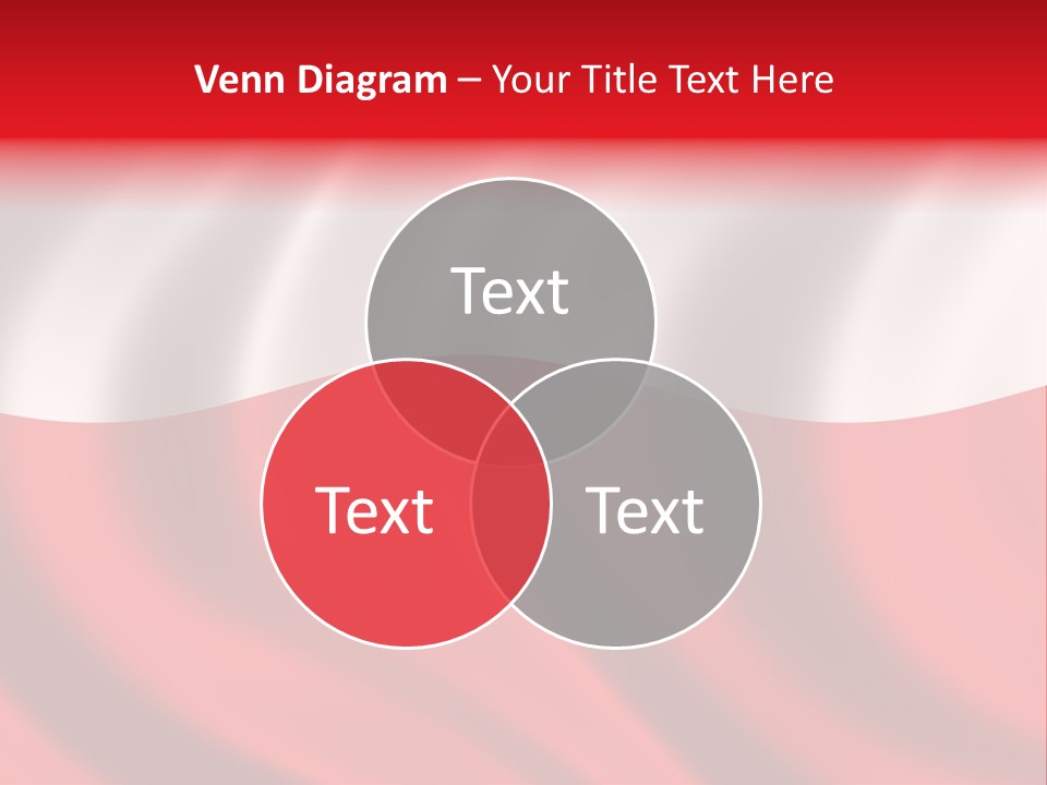 Snow White Glacier PowerPoint Template