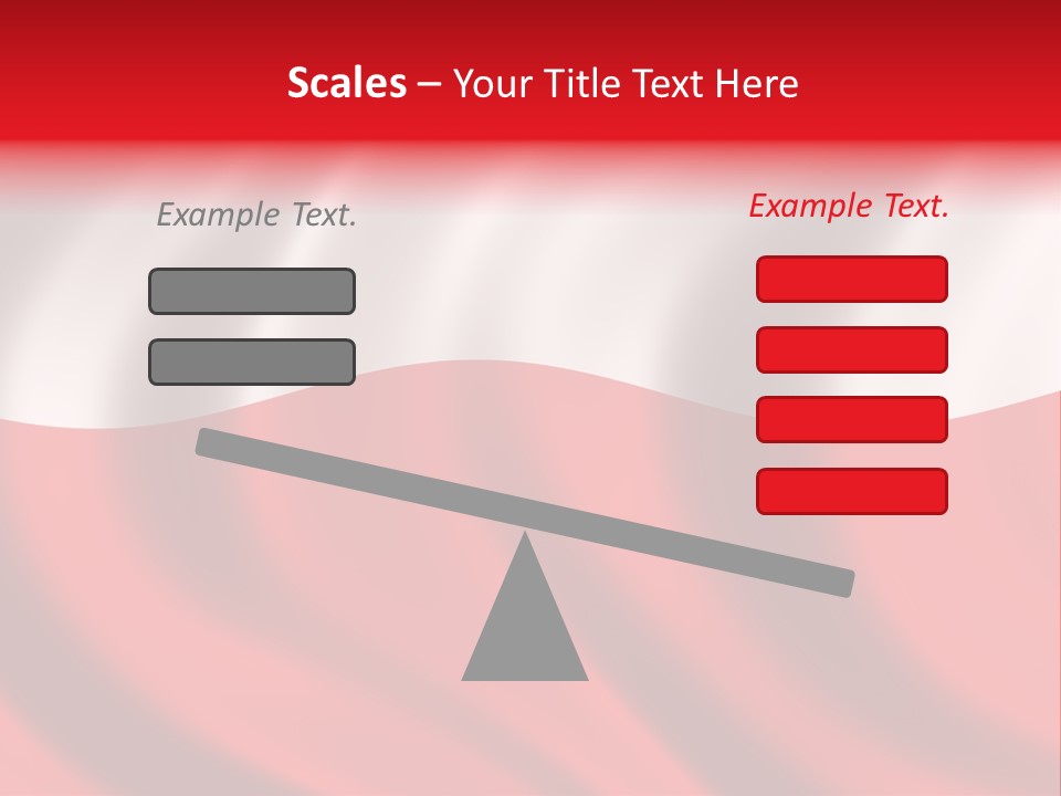 Snow White Glacier PowerPoint Template