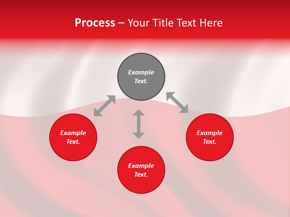 Snow White Glacier PowerPoint Template