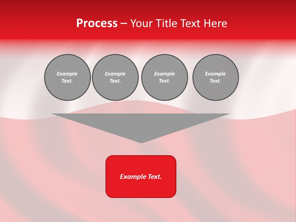 Snow White Glacier PowerPoint Template