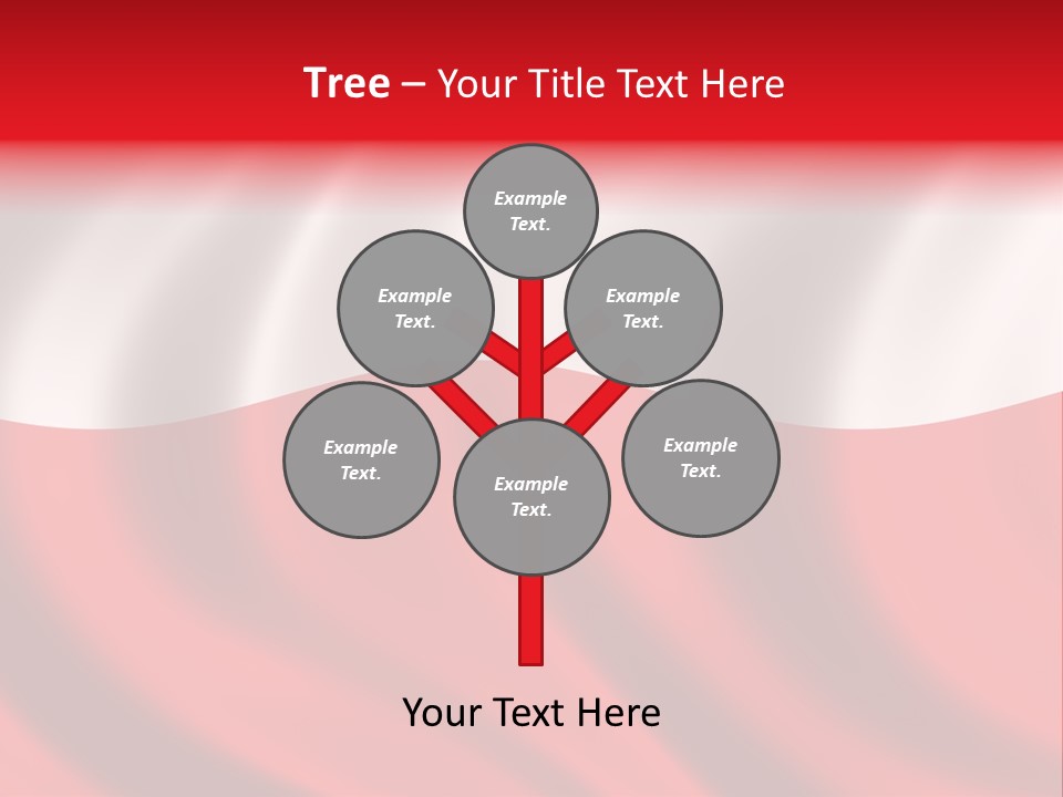 Snow White Glacier PowerPoint Template