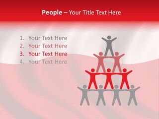 Snow White Glacier PowerPoint Template