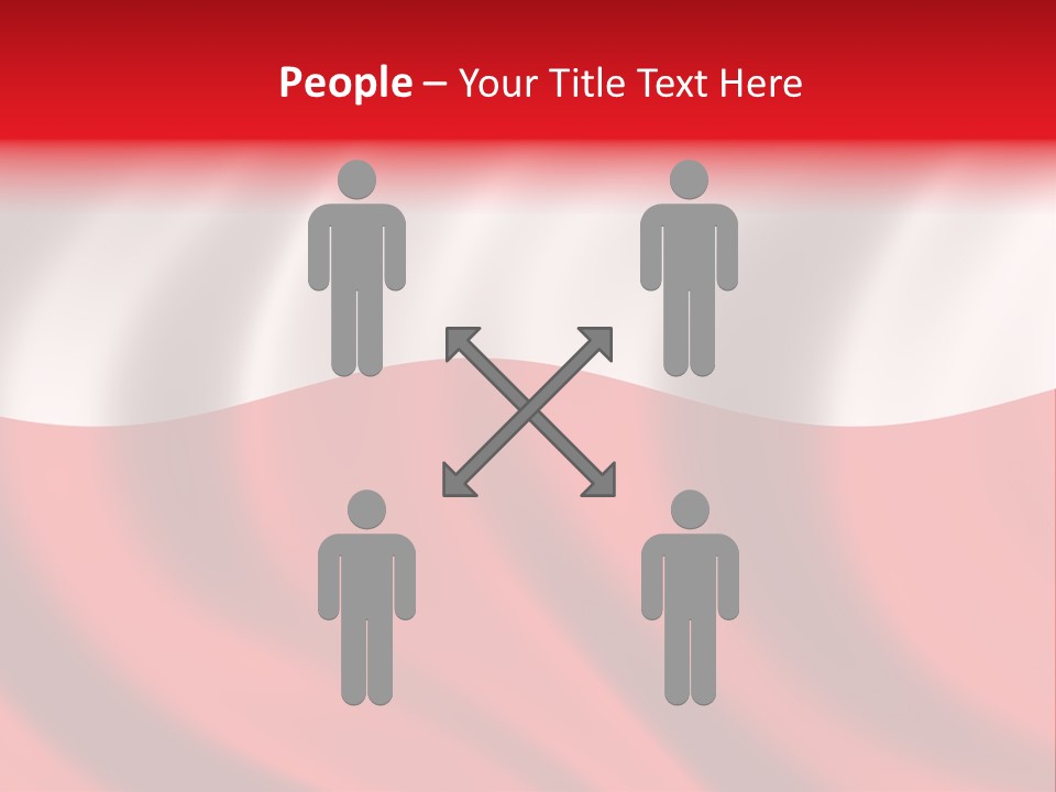 Snow White Glacier PowerPoint Template