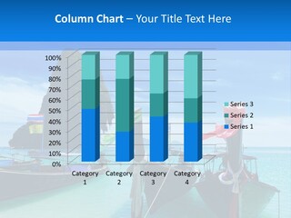 Longtail Transportation Beach PowerPoint Template