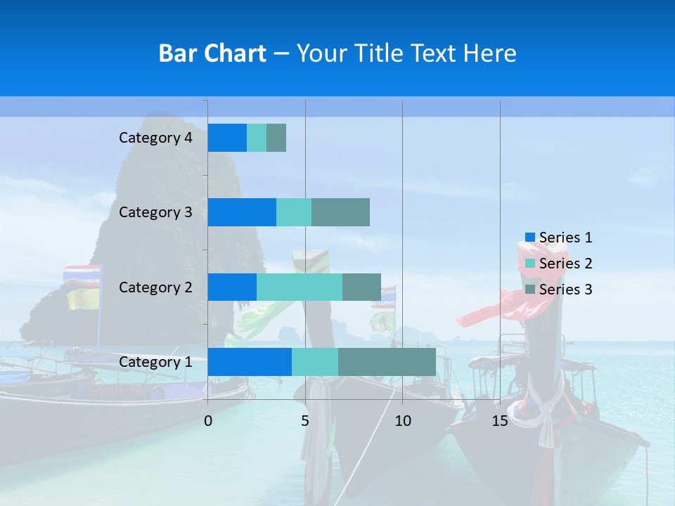 Longtail Transportation Beach PowerPoint Template