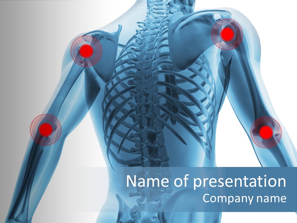 Hip Anatomy Medicine PowerPoint Template