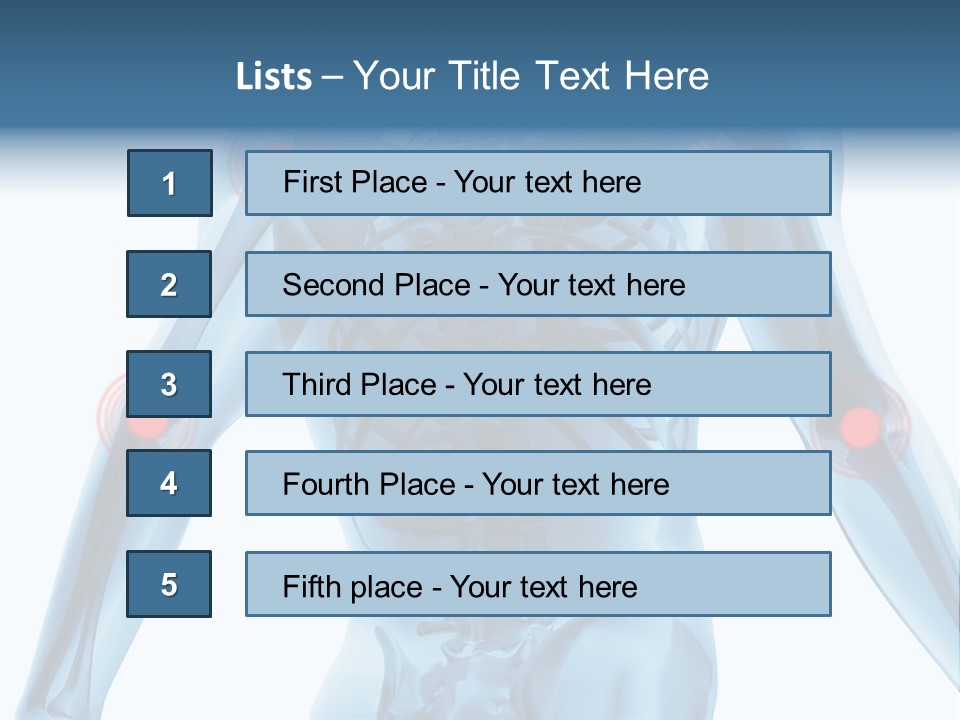 Hip Anatomy Medicine PowerPoint Template