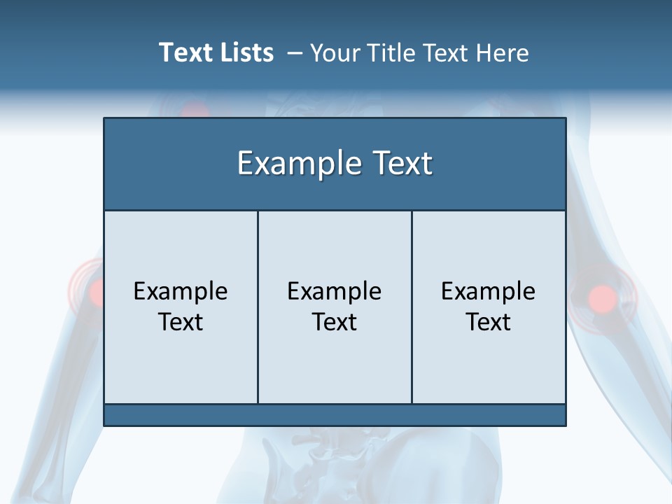 Hip Anatomy Medicine PowerPoint Template