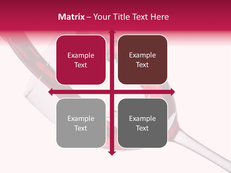 Cheers Cabernet Merlot PowerPoint Template