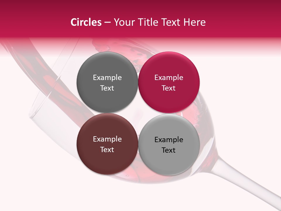 Cheers Cabernet Merlot PowerPoint Template