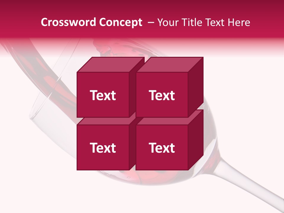 Cheers Cabernet Merlot PowerPoint Template