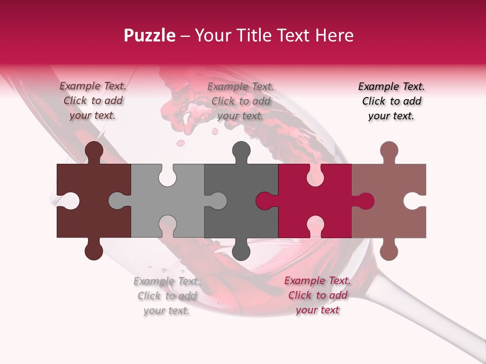 Cheers Cabernet Merlot PowerPoint Template