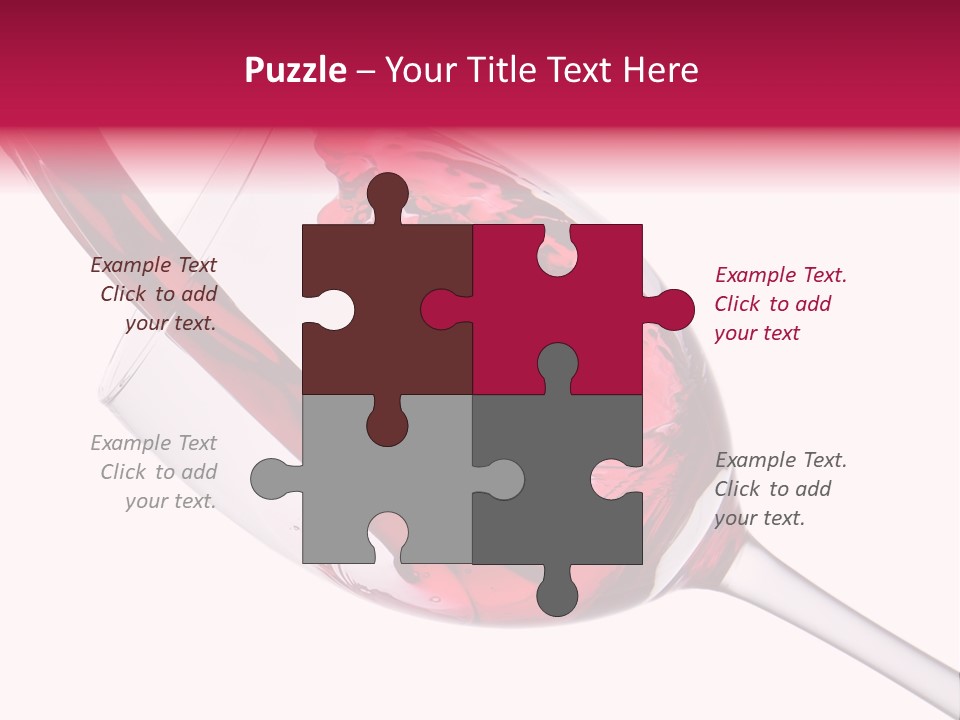 Cheers Cabernet Merlot PowerPoint Template