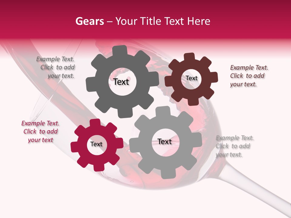 Cheers Cabernet Merlot PowerPoint Template