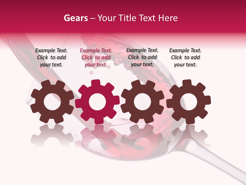 Cheers Cabernet Merlot PowerPoint Template